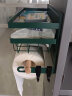 家佰利冰箱挂架侧壁挂架厨房冰箱置物架多层保鲜袋收纳架磁吸式储物架 绿色双层（磁吸式） 实拍图