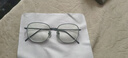 蔡司（ZEISS）镜片近视眼镜框男超轻纯钛方框近视镜架女防蓝光辐射可配度数散光 黑色-大框 配1.67非球面镜片(0-800度) 实拍图