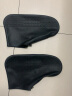 图山防水拉链加厚耐磨便携易穿脱防泥防滑防雨防雪男女儿童硅胶鞋套 黑色 XL（42-46码） 晒单实拍图