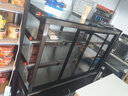 简所凉菜卤菜烧烤展示柜冷藏展示柜熟食保鲜鸭脖展示柜鲜肉保鲜柜商用直冷熟食展示柜三层熟食柜展示柜 白色直角款-前后开门 130*65*123cm 实拍图