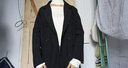 翊尚美休闲小西装外套女春季新款设计感小西服职场通勤穿搭小个子女装 黑色 【高品质免烫抗皱面料】 S 【推荐80-90斤】 实拍图