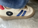泰兰尼斯春季幼儿园室内鞋男童防滑软底板鞋 白/蓝/红 28码 晒单实拍图