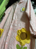 艾维乐浴巾可穿2024新款大人男女童浴裙斗篷长袖非纯棉吸水亲子儿童浴袍 成人浴袍-太阳花(适合150-170cm) 实拍图