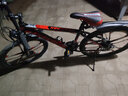 凤凰（Phoenix） 山地自行车成年人男士女士学生变速减震油刹线刹山地车自行车 黑红/十刀轮/铝合金车架/蓝图 26寸（身高160-180左右） 27速数字指拨/默认线碟可改油碟 实拍图