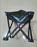 竹思乐户外折叠椅子超轻便携式露营小马扎钓鱼凳子美术生靠背板凳写生椅 【精品四方凳】 实拍图