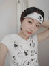 卡尔美（KELME）运动发带男女吸汗头巾羽毛球篮球装备网球跑步护额头套健身头带 实拍图