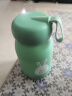 绿盒子 330ml可爱萌兔水杯创意礼品杯便携随身杯时尚玻璃杯学生水杯 1个-随机色 实拍图