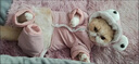 阿莫尔可爱宠物狗狗衣服泰迪小型犬加厚秋冬装四脚加绒猫咪衣服棉衣服饰 大眼睛（粉色） L 建议8-10斤 实拍图