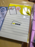 三年二班 B5/400枚活页本纸质活页索引贴 学生用小条可书写便签纸分类记号贴标签贴 实拍图