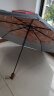 蕉下（beneunder）防紫外线晴雨伞三折双层黑胶防晒伞绯月山茶 晒单实拍图