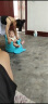 anbebe 安贝贝多功能宝宝餐椅便携式婴儿学坐椅儿童吃饭桌椅座椅沙发椅 蓝餐椅+礼包 实拍图