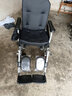 凤凰（Phoenix）电动轮椅车老年人残疾人家用医用可折叠轻便铅酸锂电池智能全自动 高靠背+平躺+减震/30A锂电/YHW001-A 实拍图