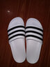 阿迪达斯七夕男女鞋 游泳系列 ADILETTE AQUA 运动拖鞋 F35539 白色 43 实拍图