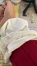 QUEENJOY冬季学生韩版时尚短款防水袖套女蕾丝防污护袖干活羽绒服耐脏袖头 防水花边：米黄 晒单实拍图