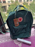 FJALLRAVEN北极狐双肩包kanken户外大容量露营背包书包运动包23510 664霜绿 实拍图