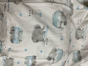 aqpa【135g新疆棉】婴儿内衣套装夏季纯棉男女宝宝衣服薄款分体短袖 泡泡小象 140 实拍图