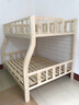 筱环【现货闪发】上下床儿童实木床上下铺双层小孩高低子母床 上下床 梯柜款+双抽+床垫*2 上铺宽130下铺宽150-全实木 实拍图