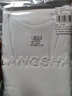 浪莎（LangSha）男士背心纯棉中青年男休闲沙滩背心工字型修身运动汗衫单件 白色单件男背心 XL (175) 130-150斤建议 实拍图