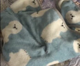 远梦（YOURMOON） 懒人毛毯单人法兰绒午睡空调毯盖毯薄款办公室小毯子 萌兔兔粉 100×140cm 实拍图