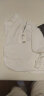 德玛纳（dme）气质棉氨针织女式t恤春夏季通勤v领微弹长袖t恤女 本白 M  晒单实拍图
