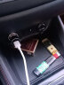 纽曼（Newmine）车载充电器点烟器一拖一USB金属外观智能温度控制快充转换器QC05 实拍图