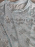 啄木鸟夏季薄款冰丝短袖T恤女夏装23年新款纯棉上衣小衫宽松百搭女 浅蓝色 L(建议105-120斤) 晒单实拍图