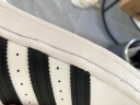 阿迪达斯 （adidas） Originals三叶草中性SUPERSTAR J休闲鞋 FU7712 4 实拍图