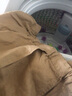 MUJI MUJI 女式 法国亚麻水洗 束腰长上衣 长袖 BCJ02C0S 海军蓝X条纹 XS-S 实拍图