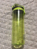 茶花（CHAHUA）运动水杯塑料便携弹盖随手杯夏季儿童学生户外健身大容量情侣水杯 【tritan】灰色 620ml 实拍图