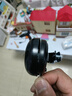 堔锐自行车铃铛超响亮通用复古老式单车喇叭声音清脆大号双边车铃装备 黑色铁铃铛（装右边） 实拍图