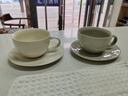 MHW-3BOMBER轰炸机咖啡杯 Mars火星杯 陶瓷杯 拿铁杯拉花杯 家用餐厅咖啡杯 【收弧薄吸口】铅笔灰-300ML 实拍图