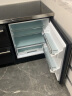 尊贵（ZUNGUI）BCD-198WQB 198升卧式冰箱家用变频风冷无霜小型柜式双门橱柜式电冰箱 黑色 实拍图