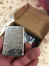 ZiPPO 美国原装zippo芝宝打火机正版纯银五面唐草男士收藏送礼 纯银唐草盔甲 实拍图