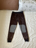 猫人保暖裤男护膝加绒加厚2025新款打底秋裤毛裤绒裤秋冬季 【烈焰绒】黑色-420g/每平 XL 【建议120-140斤】 实拍图
