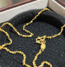 周生生母亲节礼物黄金项链满天星百搭素链女款09263N计价40厘米4.2克 实拍图