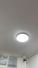 惠普精工吸顶灯led灯具卧室现代简约全屋阳台餐厅灯方形40*40cm三色光 实拍图