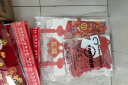 欧妮姿红围巾中国红年会开业庆典聚会活动结婚用品纯色双面绒围巾 实拍图