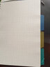 慢作 活页本 笔记本子活页笔记本文具高颜值可拆卸康奈尔本子网格本方格本记事本 【B5黑白.网格】2本壳+4本芯（480页） 实拍图