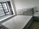 费杰罗 皮床卧室双人床现代简约 主卧软靠1.8米婚床大床630#组合 晒单实拍图