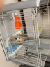 爱丽思（IRIS）狗笼子宠物犬笼泰迪笼子小型犬狗围栏室内大空间树脂托盘CLS960 新款CLS960白灰色 晒单实拍图