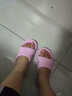 足间舞拖鞋夏室内家居防滑浴室洗澡软底简约凉拖鞋男士舒适地板塑料拖鞋时尚日式新品地板 粉色（女） 37 实拍图