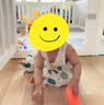 婧麒（JOYNCLEON）儿童背心跨栏夏季薄款棉打底吊带男童女童婴儿宝宝夏装上衣 长颈鹿 90 实拍图