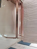 添禧 晾衣架落地折叠晾衣架室内家用阳台伸缩晾晒衣架杆晒被子神器 8代玫瑰金小号鞋架+滚轮+防风脚 实拍图