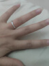 周大生钻戒男女情侣对戒镶钻结婚求婚18k金钻石戒指送礼物 晒单实拍图