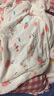 迪尼豆豆（dinidoudu）宝宝浴巾包巾婴儿纯棉纱布竹纤维新生儿婴儿襁褓包被盖毯超薄单层 INS竹棉纱布巾110*140cm ins草莓 实拍图