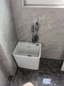 元匠（YUDV）小号拖把池家用阳台卫生间地盆拖布池陶瓷墩布池40×30 YD-106【防堵下水器】+银色喷枪龙头 实拍图