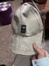 迈诗蒙 帽子男夏季纯棉棒球帽男士户外遮阳老年人帽子休闲太阳帽鸭舌帽 浅米色 可调节 实拍图