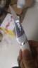 拓高档弯刃水果刀家用德国钢瓜果削皮刀剔骨分割小刀多功能厨房刀具 【白色】海鸥小弯刀 实拍图