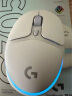 罗技（G）G705极光无线游戏鼠标 蓝牙双模连接 定制化RGB灯效轻量化设计 小手 送女友少女心 珠光白 实拍图