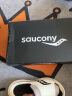 Saucony索康尼拖鞋减震一脚蹬休闲鞋运动男女拖鞋Cradle摇篮 白黑-3 43 实拍图
